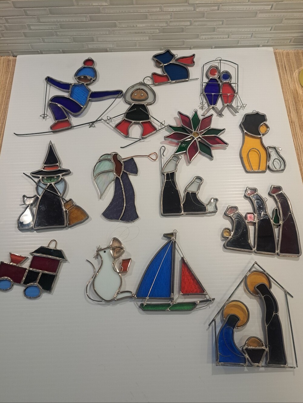 14 Stained Glass Suncatchers And Window Hanging Ornaments